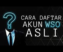 Akun Wso Adalah