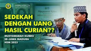 Sedekah Dengan Uang Haram